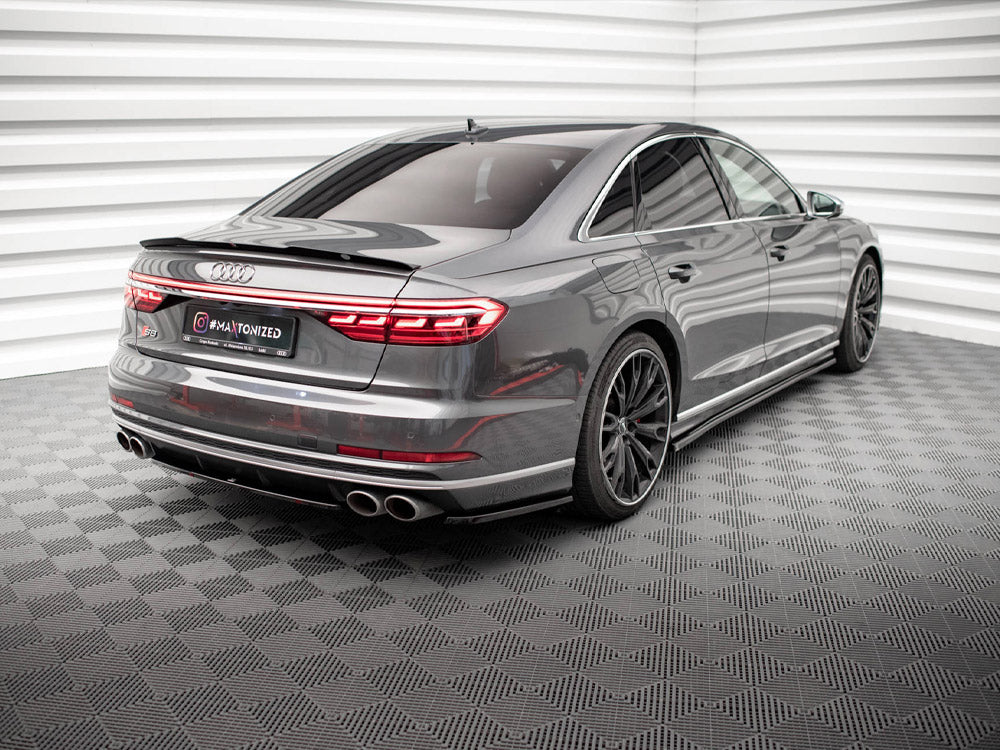 Audi - S8 D5: Maxton Rear Side Splitters V1