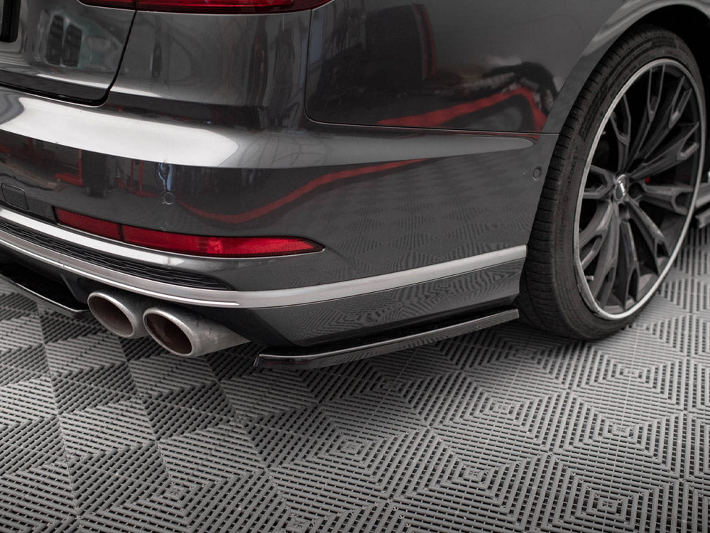 Audi - S8 D5: Maxton Rear Side Splitters V1