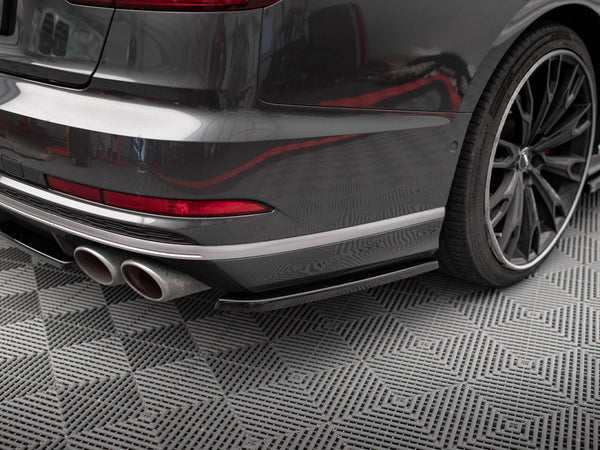 Audi - S8 D5: Maxton Rear Side Splitters V1