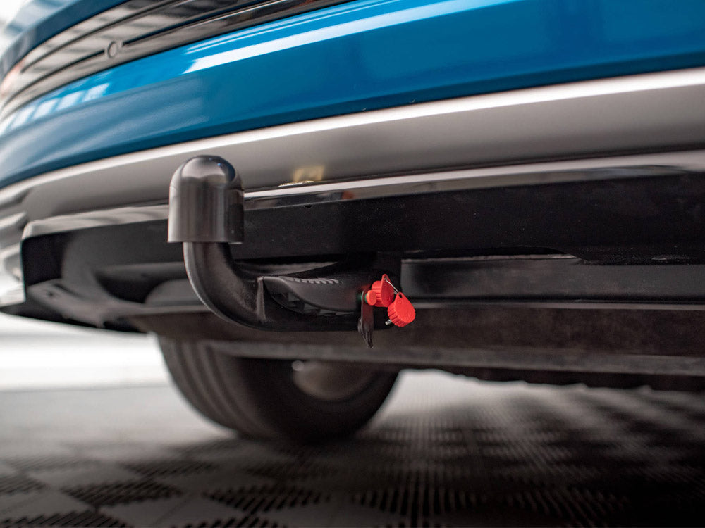 Audi - e-Tron: Maxton Central Rear Splitter (Vertical Bars)
