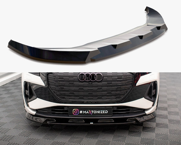 Audi - Q4 e-Tron Sportback MK1: Maxton Front Splitter V1