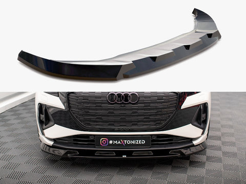 Audi - Q4 e-Tron Sportback MK1: Maxton Front Splitter V1