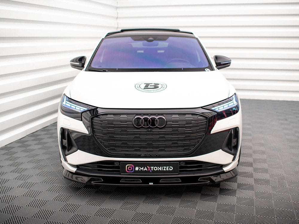 Audi - Q4 e-Tron Sportback MK1: Maxton Front Splitter V1