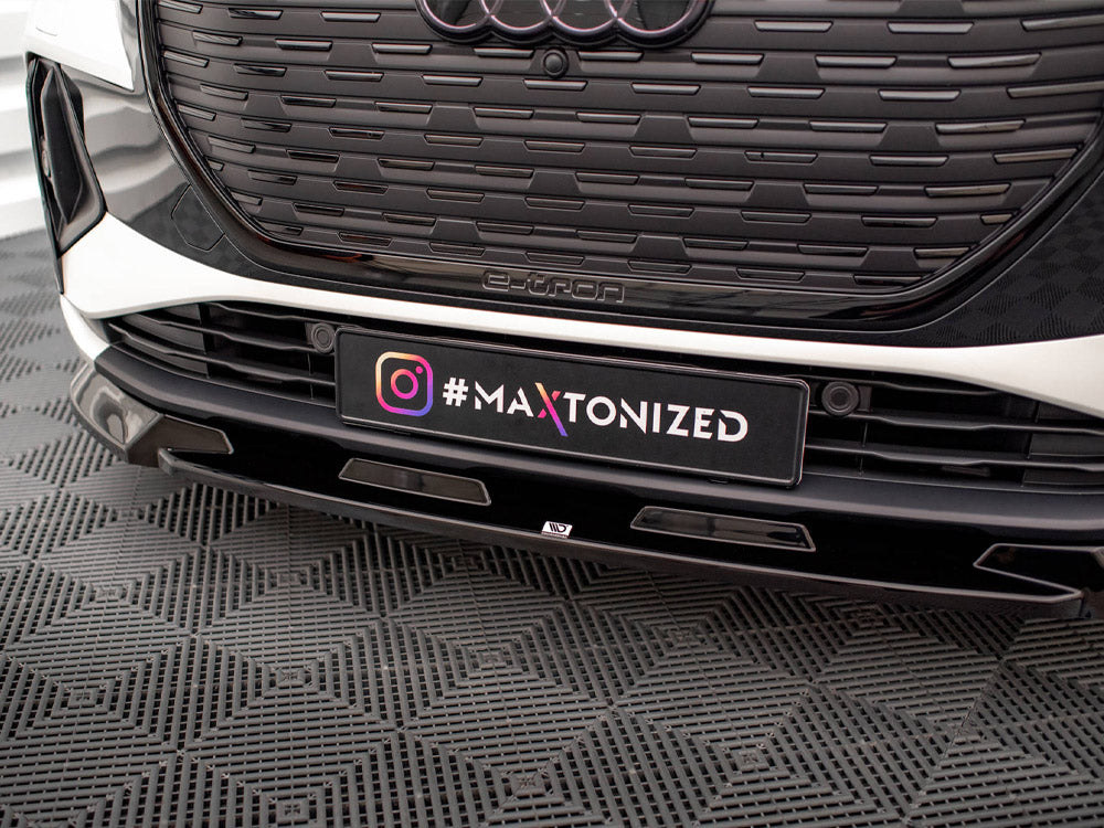 Audi - Q4 e-Tron Sportback MK1: Maxton Front Splitter V1