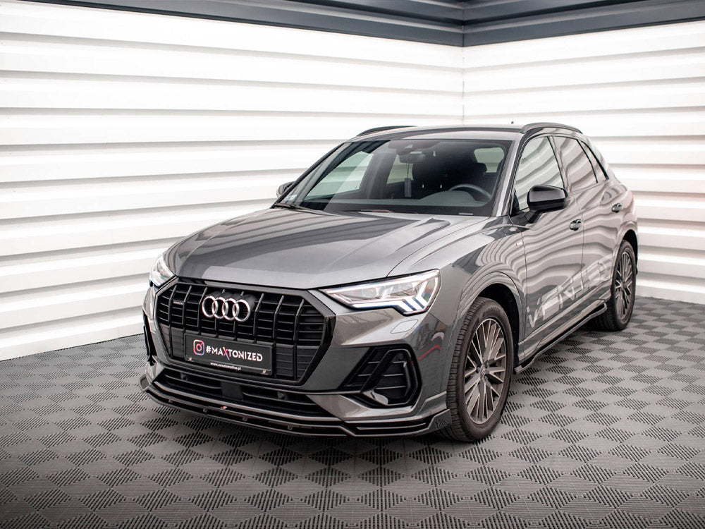 Audi - Q3 Sportback / SUV S Line F3: Maxton Front Splitter V4