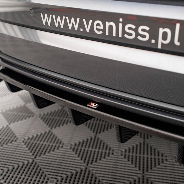 Audi - Q3 S Line SUV F3: Maxton Rear Splitter (Vertical Bars)