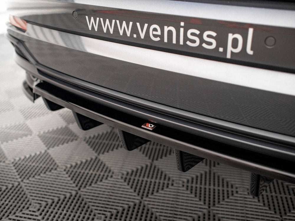 Audi - Q3 S Line SUV F3: Maxton Rear Splitter (Vertical Bars)
