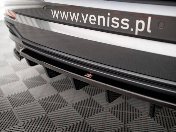 Audi - Q3 S Line SUV F3: Maxton Rear Splitter (Vertical Bars)