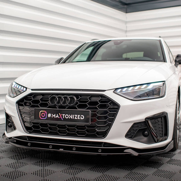 Audi - A4 S Line / S4 B9 Facelift: Maxton Front Splitter V1