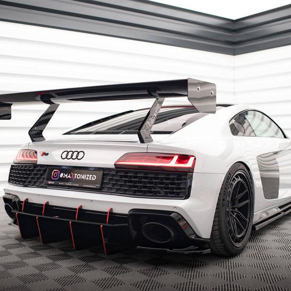 Audi - R8 MK2 Facelift: Maxton Rear Side Splitters