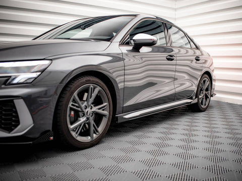 Audi - S3 / A3 S Line 8Y / 8Y Facelift: Maxton Side Flaps