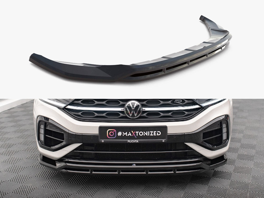 VW - T-Roc R / R Line MK1 Facelift: Maxton Front Splitter V1