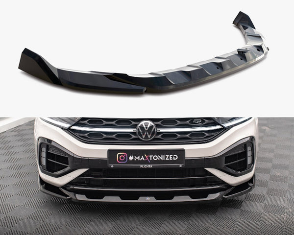 VW - T-Roc R / R Line MK1 Facelift: Maxton Front Splitter V2