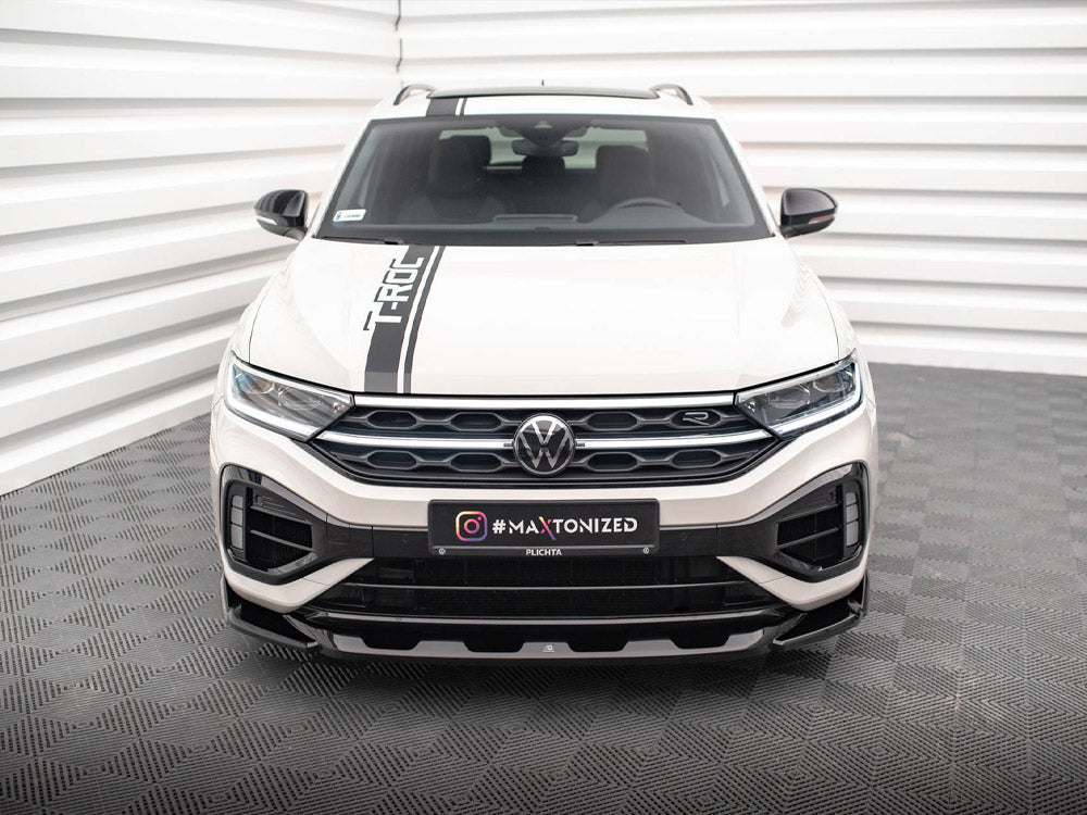 VW - T-Roc R / R Line MK1 Facelift: Maxton Front Splitter V2