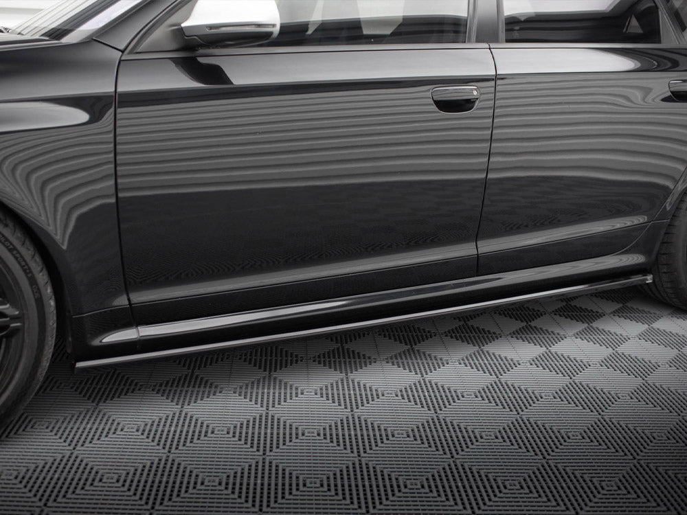 Audi - RS6 Avant C6: Maxton Side Skirts V2