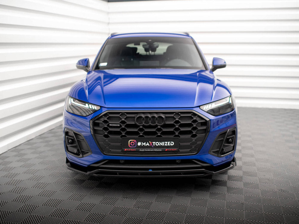 Audi - SQ5 / Q5 S Line SUV / Sportback MK2 Facelift: Maxton Front Splitter V1