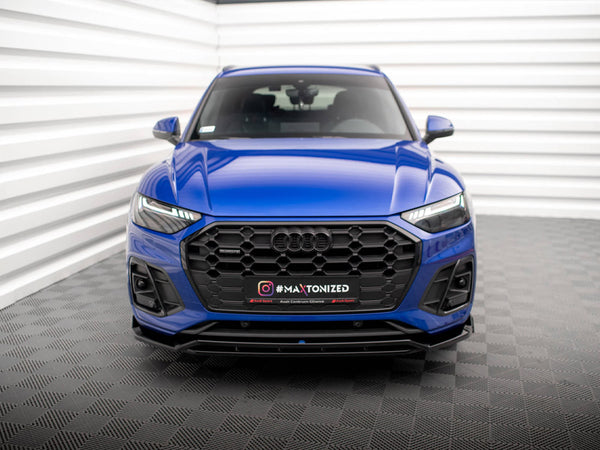 Audi - SQ5 / Q5 S Line SUV / Sportback MK2 Facelift: Maxton Front Splitter V1