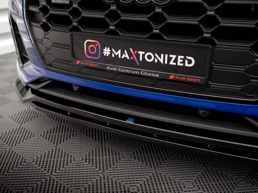 Audi - SQ5 / Q5 S Line SUV / Sportback MK2 Facelift: Maxton Front Splitter V1