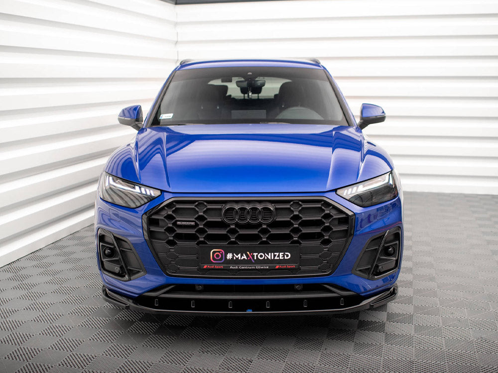 Audi - SQ5 / Q5 S Line SUV / Sportback MK2 Facelift: Maxton Front Splitter V2