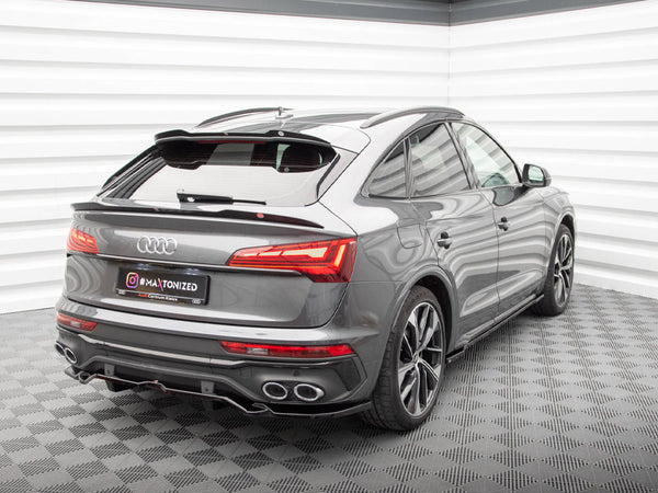 Audi - SQ5 / Q5 S Line Sportback MK2 Facelift: Maxton Lower Spoiler