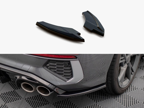 Audi - S3 Sedan 8Y: Maxton Rear Side Splitters V2