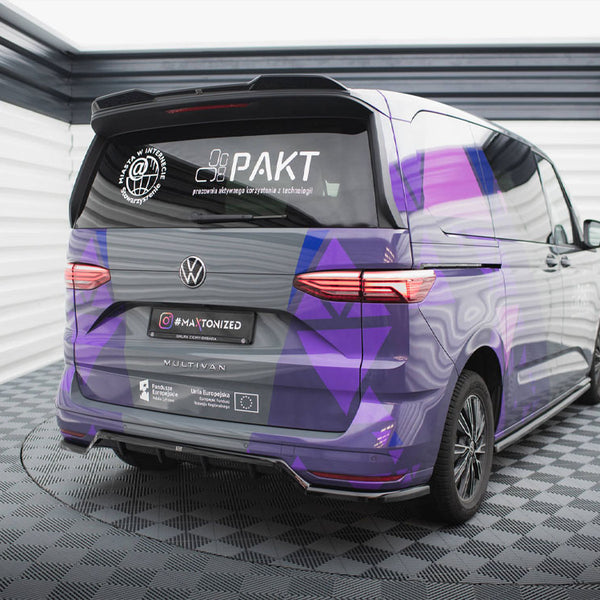 VW - Multivan T7: Maxton Rear Splitter (Vertical Bars)