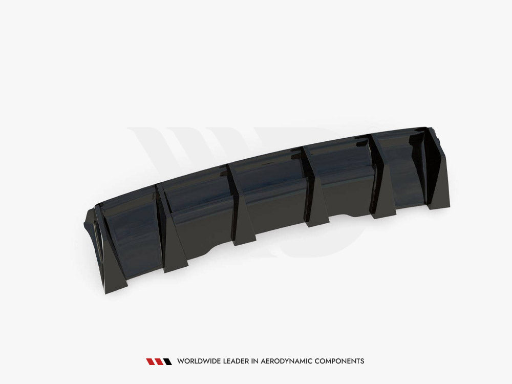 B9 Audi - RS4 B9 / B9 Facelift: Maxton Rear Diffuser – Carbon Accents