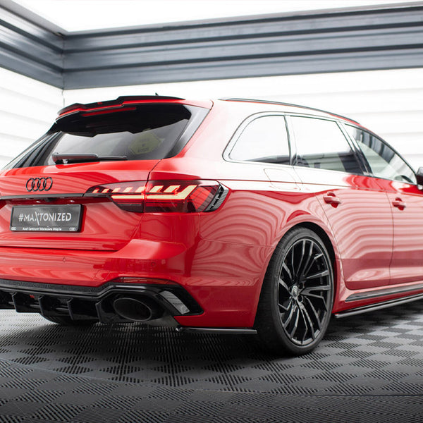 Audi - RS4 B9 / B9 Facelift: Maxton Rear Side Splitters