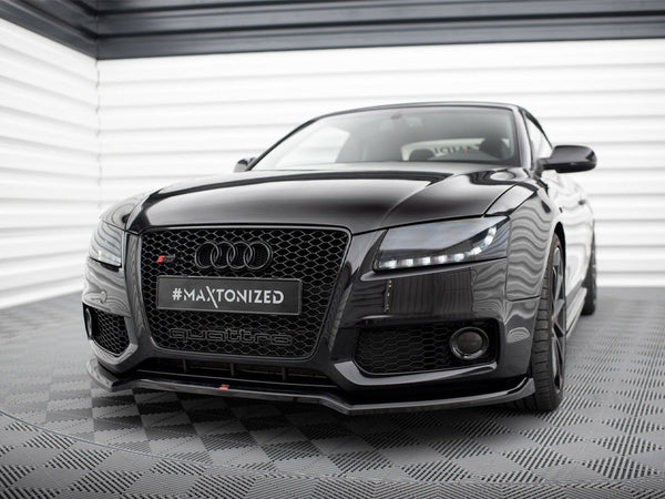 Audi - S5 / A5 S Line 8T: Maxton Front Splitter V3