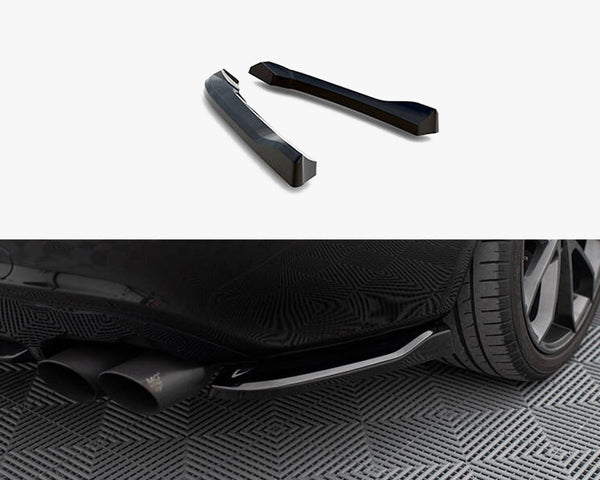 Audi - S5 / A5 S Line Coupe / Cabrio 8T: Maxton Rear Side Splitters V1