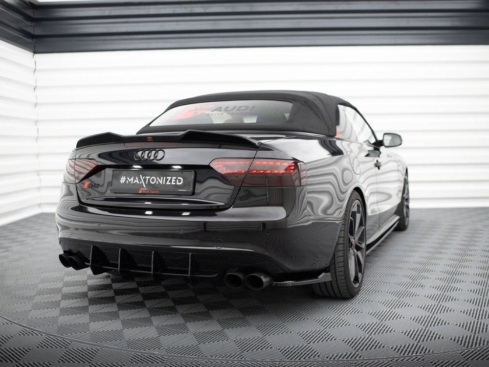 Audi - S5 / A5 S Line Coupe / Cabrio 8T: Maxton Rear Side Splitters V1