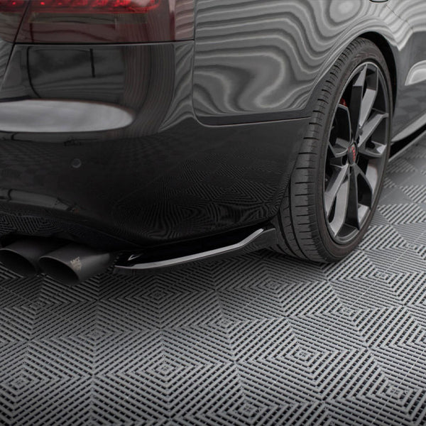Audi - S5 / A5 S Line Coupe / Cabrio 8T: Maxton Rear Side Splitters V1