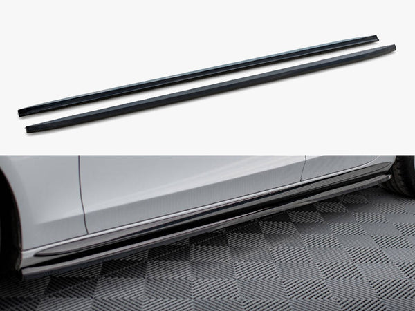 Audi - A4 / A4 S Line / S4 B8: Maxton Side Skirts V3