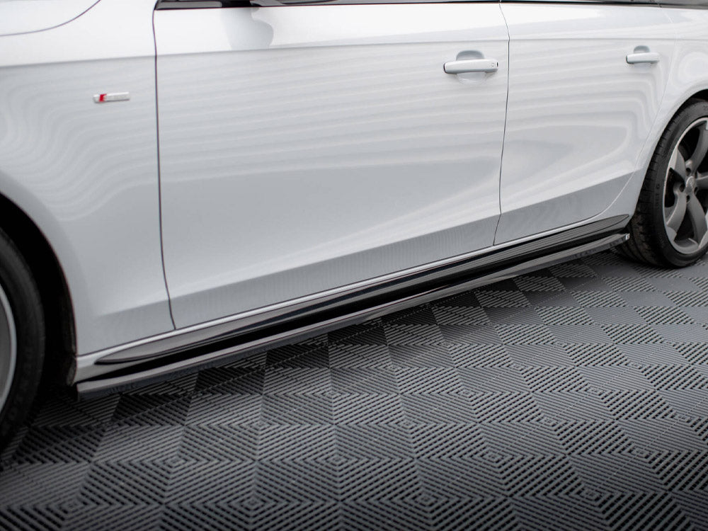 Audi - A4 / A4 S Line / S4 B8: Maxton Side Skirts V3