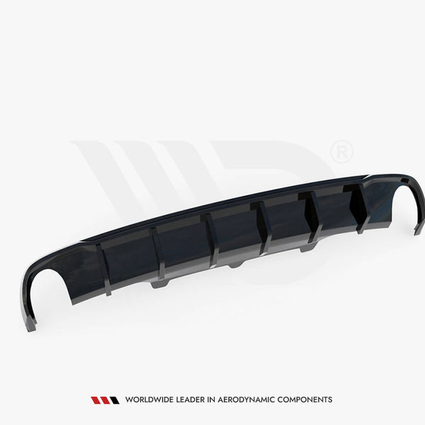 Audi - A6 Sedan / Avant C7 (Version with single exhausts on both sides): Maxton Rear Diffuser