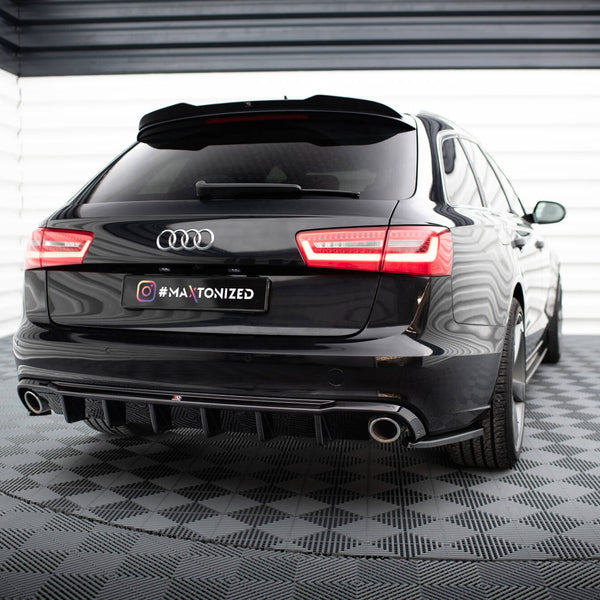 Audi - A6 Sedan / Avant C7 (Version with single exhausts on both sides): Maxton Rear Diffuser
