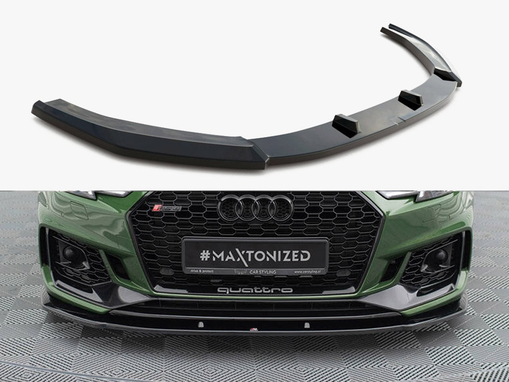 Audi - RS4 B9: Maxton Front Splitter V1