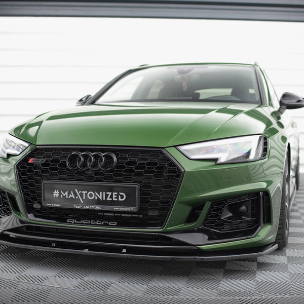 Audi - RS4 B9: Maxton Front Splitter V1