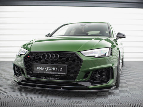 Audi - RS4 B9: Maxton Front Splitter V1