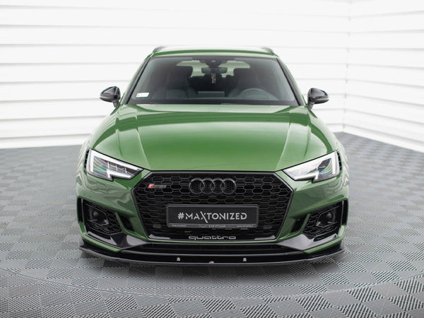Audi - RS4 B9: Maxton Front Splitter V1