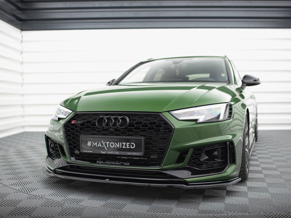 Audi - RS4 B9: Maxton Front Splitter V2
