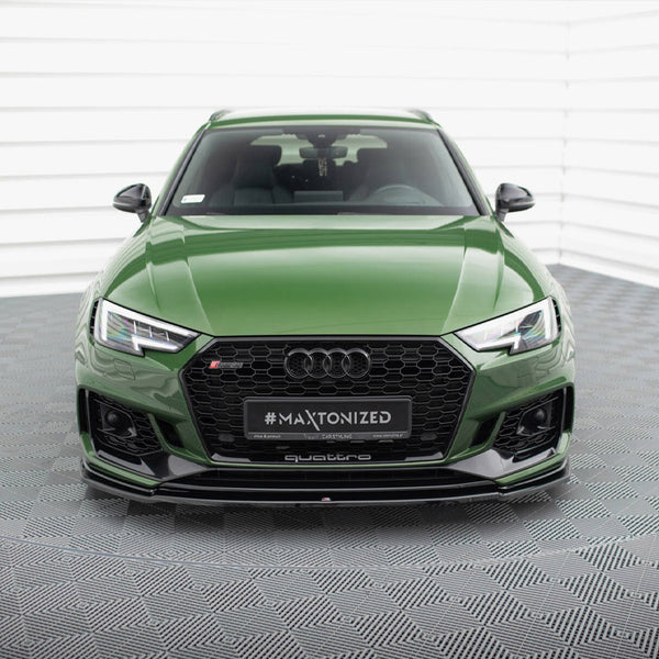 Audi - RS4 B9: Maxton Front Splitter V2