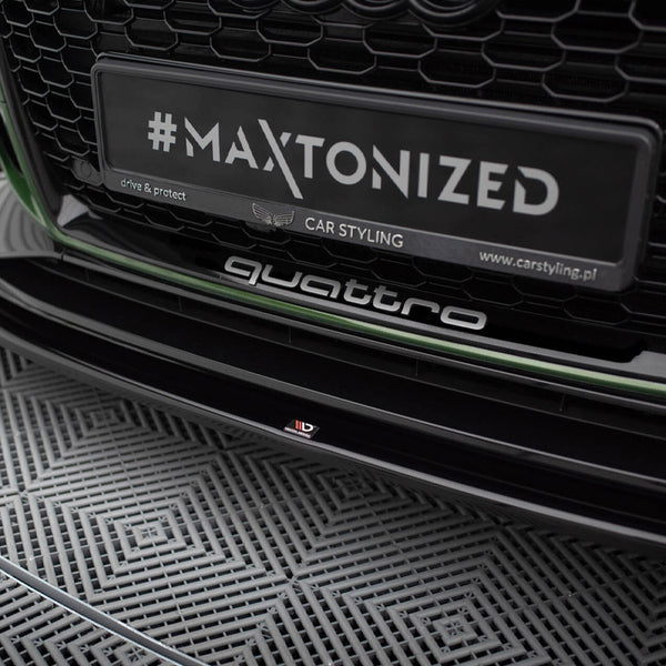 Audi - RS4 B9: Maxton Front Splitter V2