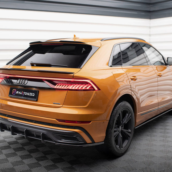 Audi - Q8 S Line: Maxton Rear Side Splitters