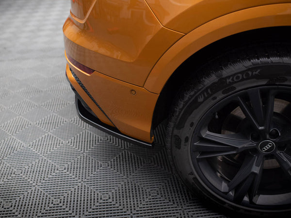 Audi - Q8 S Line: Maxton Rear Side Splitters