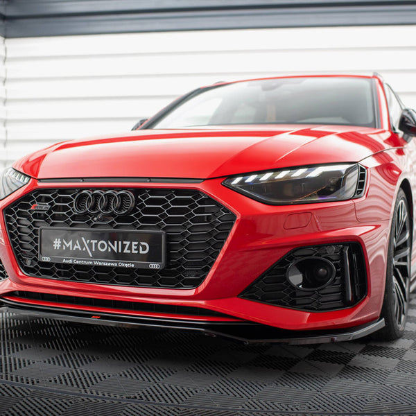 Audi - RS4 B9 Facelift: Maxton Front Splitter V1