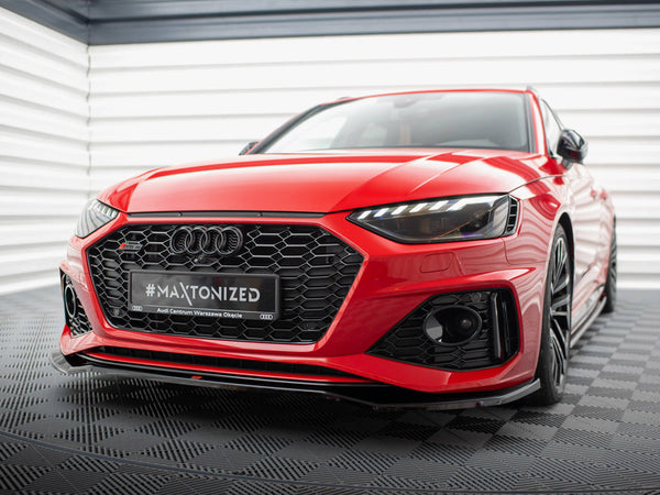 Audi - RS4 B9 Facelift: Maxton Front Splitter V1