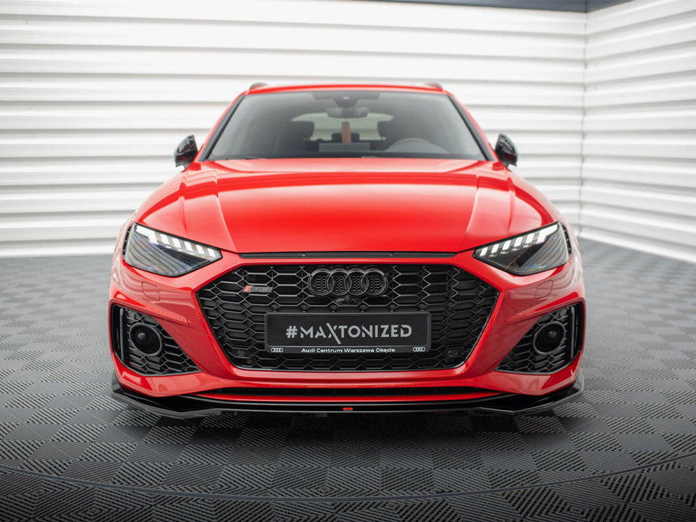 Audi - RS4 B9 Facelift: Maxton Front Splitter V1