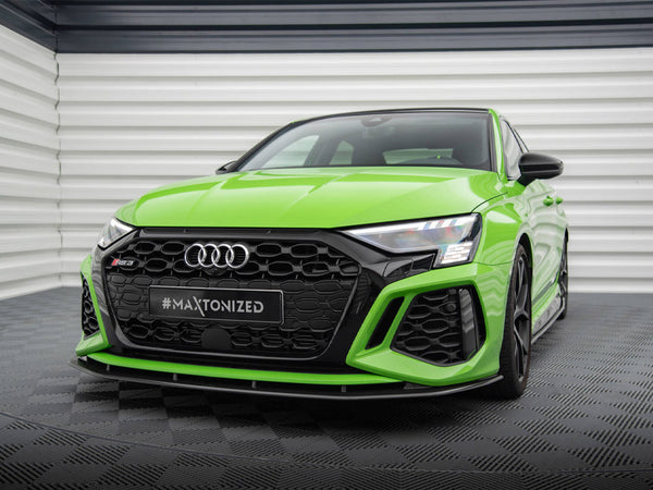 Audi - RS3 Sedan / Sportback 8Y: Maxton Carbon Fibre Front Splitter