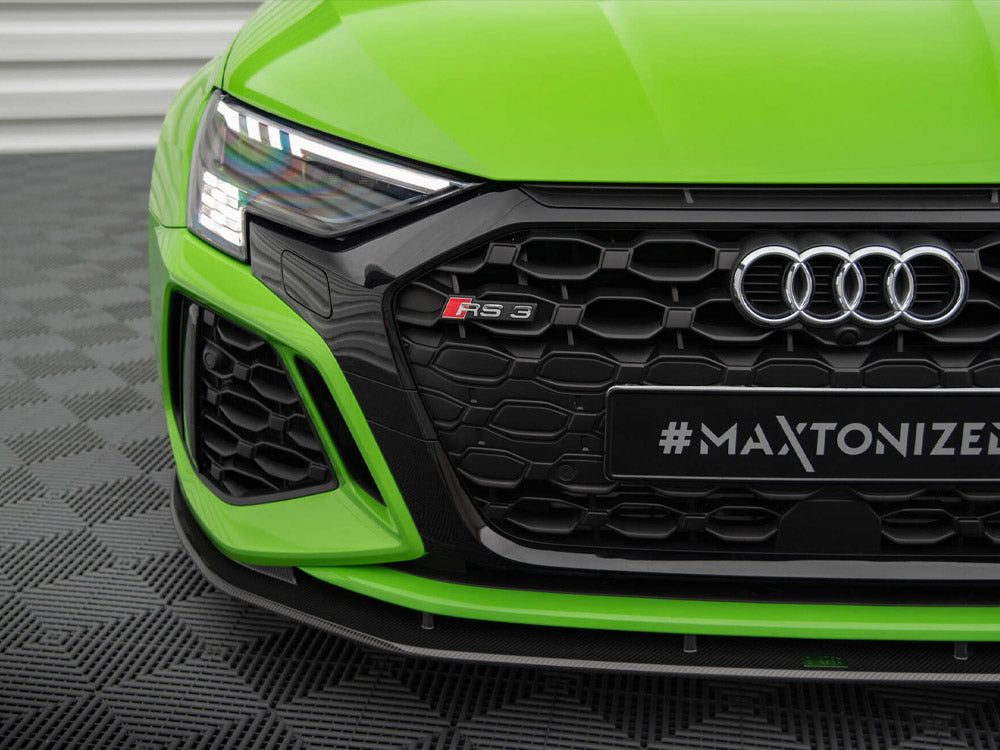 Audi - RS3 Sedan / Sportback 8Y: Maxton Carbon Fibre Front Splitter